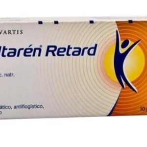 VOLTAREN RETARD 100, ANTIREUMÁTICO, ANTI-INFLAMATORIO, TABLETAS RECUBIERTAS, CAJA CON 10 TABLETAS, UNIDAD.