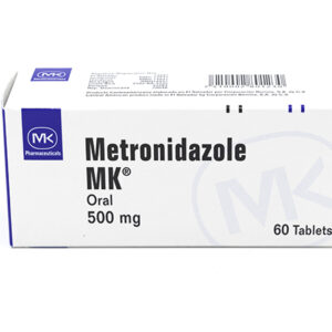 METRONIDAZOL MK 500mg. - CAJA CON 60 TABLETAS - UNIDAD