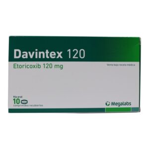 DAVINTEX 120 COMPRIMIDOS RECUBIERTOS - CAJA CON 10 COMPRIMIDOS - UNIDAD