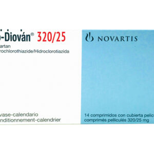 CO-DIOVAN 320/25 - CAJA CON 14 COMPRIMIDOS RECUBIERTOS