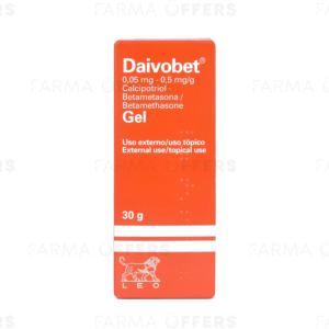 DAIVOBET 0.05 MG  GEL, USO TÓPICO, 30g.