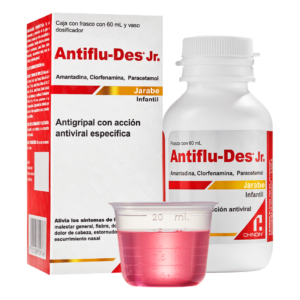 ANTIFLU-DES JARABE, 60 mL.