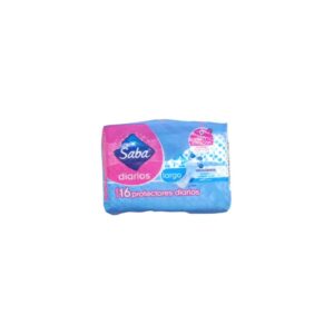 SABA DIARIOS DELICATE, 16 PROTECTORES REGULAR