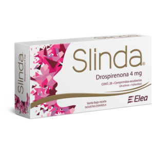 SLINDA ANTICONCEPTIVO CAJA CON 28 COMPRIMIDOS RECUBIERTOS
