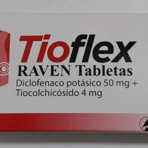 TIOFLEX TABLETAS, CAJA CON 10 TABLETAS, UNIDAD