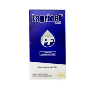 LAGRICEL PF LIBRE DE CONSERVANTES, SOLUCIÓN OFTÁLMICA ESTERIL, 10mL.