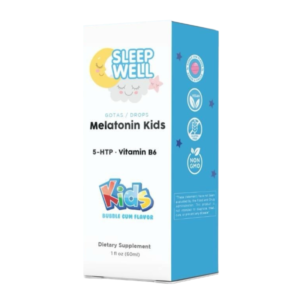 SLEEP WELL MELATONIN KIDS 5-HTP VITAMINA B6, 6O mL.