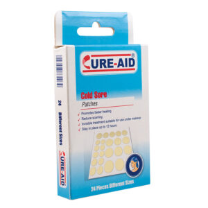 CURE-AID PUNTOS PARA EL ACNÉ, PARCHES, ACNÉ, HERPES LABIAL, LESIONES PEQUEÑAS, 24 PARCHES.