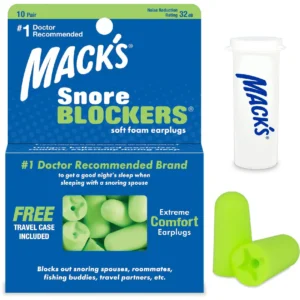 MACK´S TAPONES PARA OIDOS SOFT FOAM, CAJA CON 10 PARES.
