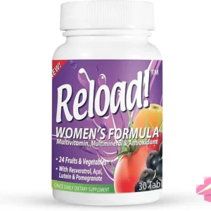 RELOAD MULTIVITAMÍNICO, MULTIMINERAL & ANTIOXIDANTE, FÓRMULA PARA MUJER, 30 TABLETAS