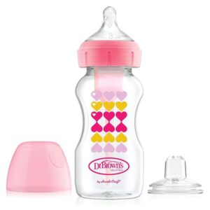 DR. BROWN´S BIBERON PARA BEBÉ ANTI-CÓLICO, TRANSICIÓN DE BIBERON A BEBERITO,  CAPACIDAD 270mL.