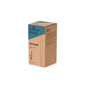 DERMOPYL BOTÁNICA PHARMA, PERLAS CON VITAMINAS, MINERALES Y OMEGA 3 Y 6, 30 PERLAS.