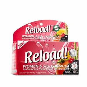RELOAD MULTIVITAMÍNICO, MULTIMINERAL & ANTIOXIDANTE, FÓRMULA PARA MUJERES 50+, 30 TABLETAS