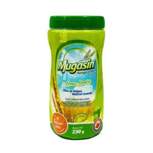 MUGASIN LIMA-LIMÓN FIBRA DE ORIGEN NATURAL LAXANTE, SIN AZUCAR, 230g.