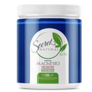 CITRATO DE MAGNESIO KETO EN POLVO, 300 G.