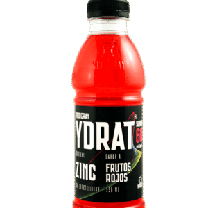 YDRAT MEDIGRAY ZINC CON ELECTROLITOS 550 mL.  SODIO 60 mEq/l , SABOR FRUTOS ROJOS